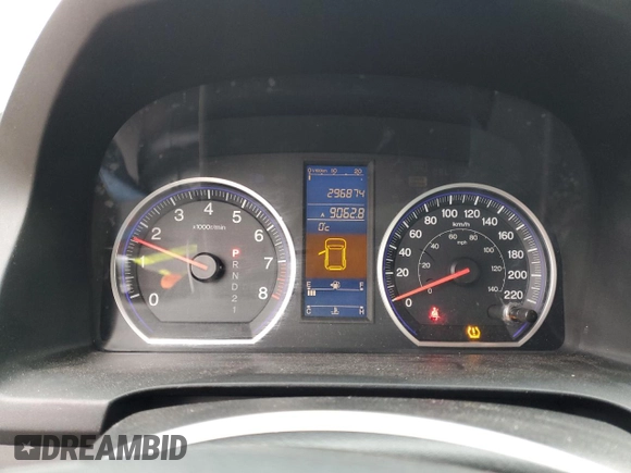 2011 Honda CR-V EX-L with VIN 5J6RE4H74BL806095, listed as a Copart auction lot 80491554 with 296,874 mi miles and Clean title. Bid and sale history available at DreamBid. Image 9.