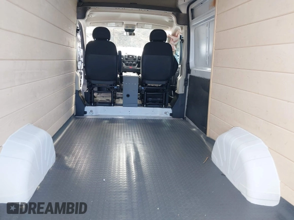 2017 Ram ProMaster Cargo with VIN 3C6TRVBG3HE516650, listed as a IAAI auction lot 41607687 with 158,920 mi miles and . Bid and sale history available at carsss.com. Image 8.