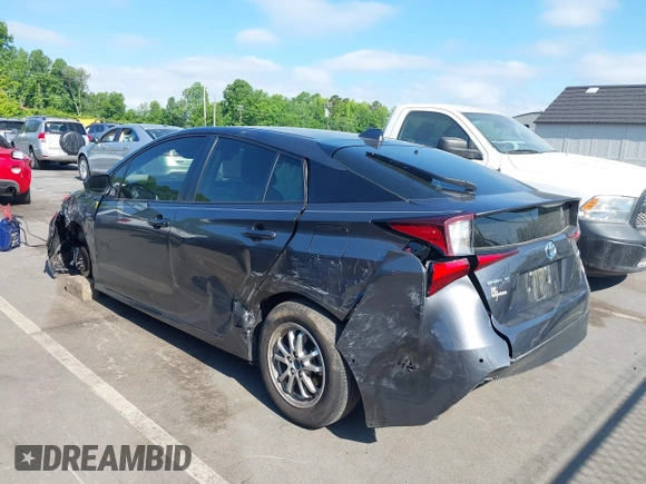 2022 Toyota Prius L Eco z VIN JTDKAMFU5N3188480, wystawiony jako IAAI lot #42146176 z przebiegiem 35 554 mil mil oraz . Historia ofert i sprzedaży dostępna na DreamBid. Obrazek 3.
