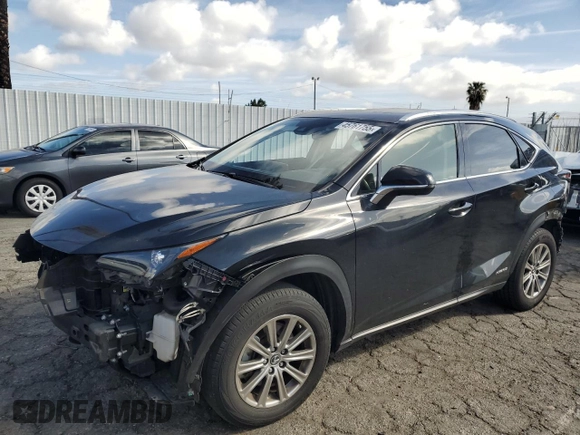 2020 Lexus NX with VIN JTJDJRDZ8L5005415, listed as a Copart auction lot 45761755 with 60,611 mi miles and Salvage Title. Bid and sale history available at carsss.com. Image 1.
