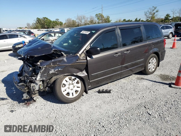 2016 Dodge Grand Caravan SE with VIN 2C4RDGBG9GR235785, listed as a Copart auction lot 48215355 with 19,923 mi miles and Clean Title. Bid and sale history available at DreamBid. Image 1.