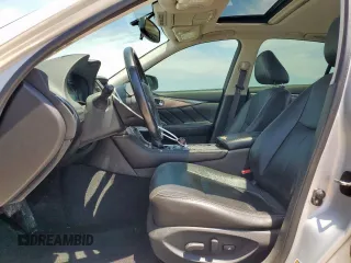 2015 Infiniti Q50 with VIN JN1BV7AP7FM331225, listed as a Copart auction lot 58298965 with 148,267 mi miles and Salvage title. Bid and sale history available at DreamBid. Image 7.