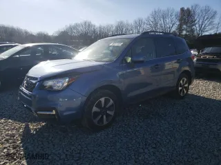 2018 Subaru Forester Limited with VIN JF2SJARC7JH469020, listed as a Copart auction lot 48331305 with 38,367 mi miles and Salvage Title. Bid and sale history available at carsss.com. Image 1.