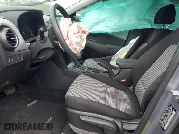 2021 Hyundai Kona SEL with VIN KM8K22AA9MU702799, listed as a Copart auction lot 52349725 with 45,980 mi miles and Salvage Title. Bid and sale history available at carsss.com. Image 7.