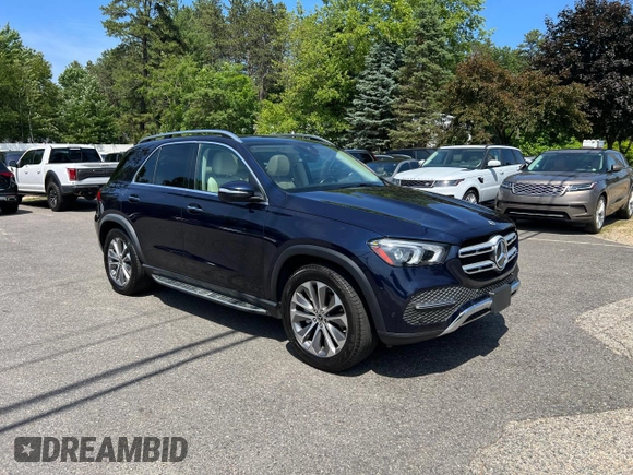 2021 Mercedes-Benz GLE 350 with VIN 4JGFB4JE5MA370989, listed as a Copart auction lot 61494485 with 89,299 mi miles and Clean title. Bid and sale history available at DreamBid. Image 2.