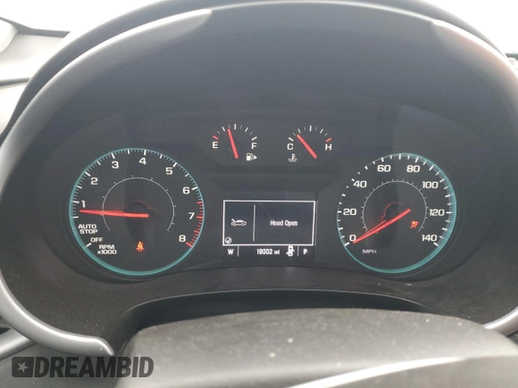 2023 Chevrolet Malibu RS with VIN 1G1ZG5ST3PF196586, listed as a Copart auction lot 44839015 with 19,002 mi miles and Salvage Title. Bid and sale history available at DreamBid. Image 9.