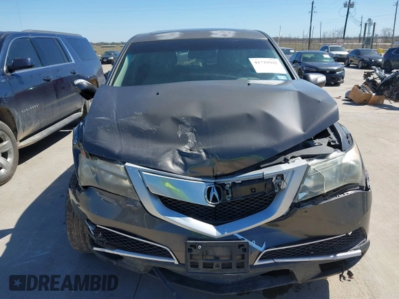 2011 Acura MDX Tech Pkg with VIN 2HNYD2H67BH541910, listed as a IAAI auction lot 41719945 with 162,884 mi miles. Bid and sale history available at carsss.com. Image 12.
