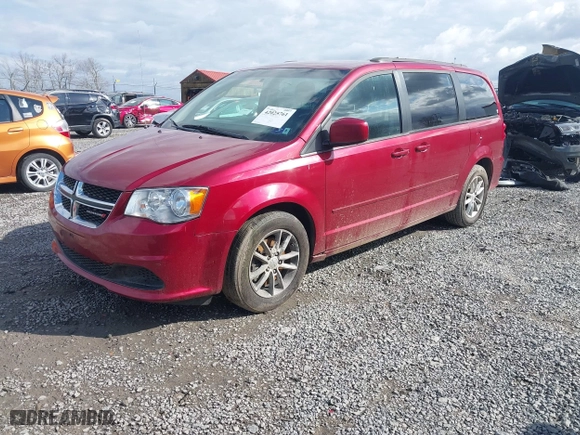 2015 Dodge Grand Caravan SXT with VIN 2C4RDGCG6FR536205, listed as a IAAI auction lot 42025761 with 171,416 mi miles. Bid and sale history available at carsss.com. Image 2.
