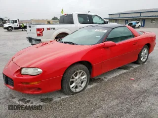 2002 Chevrolet Camaro z VIN 2G1FP22K322135404, wystawiony jako Copart lot #58767305 z przebiegiem Nie podano mil oraz Czysty tytuł • Clean title. Historia ofert i sprzedaży dostępna na DreamBid. Obrazek 1.