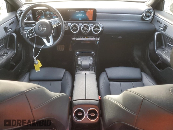 2022 Mercedes-Benz A 220 with VIN W1K3G4FB2NJ337365, listed as a Copart auction lot 44711455 with 29,537 mi miles and Salvage Title. Bid and sale history available at DreamBid. Image 8.