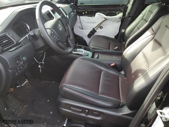 2020 Honda Ridgeline Black Edition with VIN 5FPYK3F87LB022134, listed as a Copart auction lot 82540434 with 36,662 mi miles and Salvage Title. Bid and sale history available at carsss.com. Image 7.