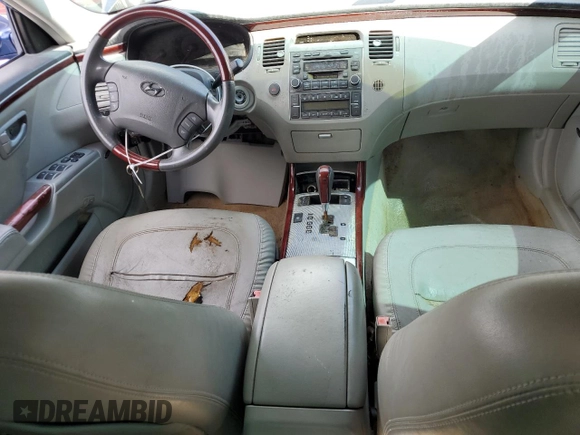 2006 Hyundai Azera SE with VIN KMHFC46F36A129241, listed as a Copart auction lot 51295615 with Not provided miles and Salvage title. Bid and sale history available at DreamBid. Image 8.