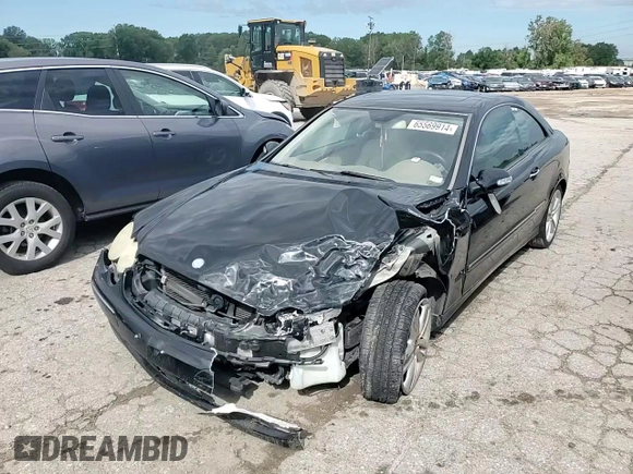 2006 Mercedes-Benz CLK 350 with VIN WDBTJ56H36F192927, listed as a Copart auction lot 53328225 with Not Provided miles and Non Repairable. Bid and sale history available at DreamBid. Image 10.