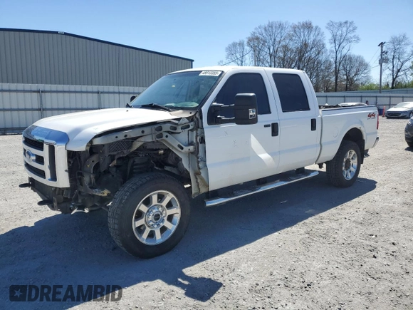 2008 Ford F-350 XL with VIN 1FTWW31R68EB23727, listed as a Copart auction lot 48913355 with 232,951 mi miles and Salvage Title. Bid and sale history available at DreamBid. Image 1.