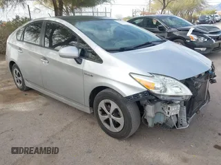 2012 Toyota Prius One with VIN JTDKN3DU3C1488383, listed as a IAAI auction lot 41937795 with 150,051 mi miles. Bid and sale history available at carsss.com. Image 1.