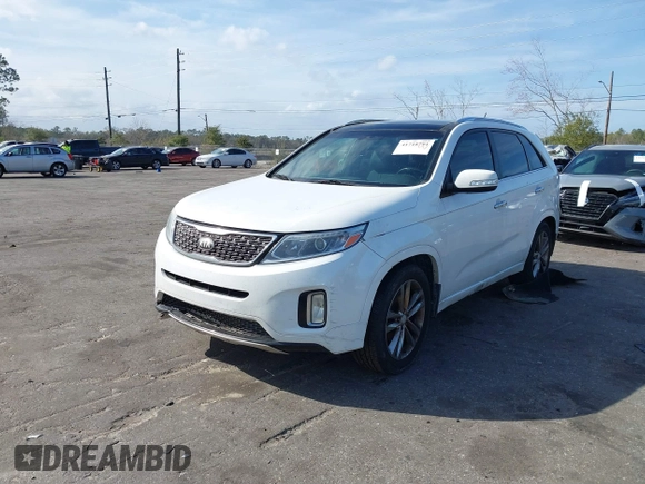 2014 Kia Sorento SX with VIN 5XYKW4A78EG471101, listed as a IAAI auction lot 41718791 with 160,968 mi miles. Bid and sale history available at carsss.com. Image 17.