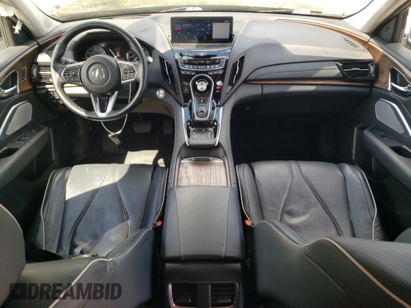 2021 Acura RDX Advance with VIN 5J8TC2H71ML020555, listed as a Copart auction lot 54877845 with 36,600 mi miles and Salvage title. Bid and sale history available at DreamBid. Image 8.