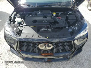 2024 Infiniti QX50 Sport with VIN 3PCAJ5FA0RF113900, listed as a Copart auction lot 78570734 with 261 mi miles and Salvage title. Bid and sale history available at DreamBid. Image 12.