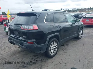 2019 Jeep Cherokee Latitude with VIN 1C4PJMCB3KD351478, listed as a IAAI auction lot 41804228 with 154,559 mi miles. Bid and sale history available at carsss.com. Image 4.