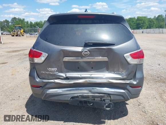 2015 Nissan Pathfinder SV с VIN 5N1AR2MN6FC603694, выставлен на аукционе IAAI как лот 42176410 с пробегом 191 245 миль миль и . История ставок и продаж доступна на DreamBid. Изображение 16.
