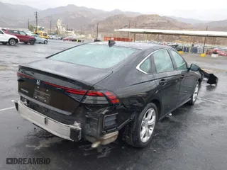2023 Honda Accord Sedan LX with VIN 1HGCY1F27PA037802, listed as a IAAI auction lot 41180893 with 24,061 mi miles. Bid and sale history available at carsss.com. Image 4.