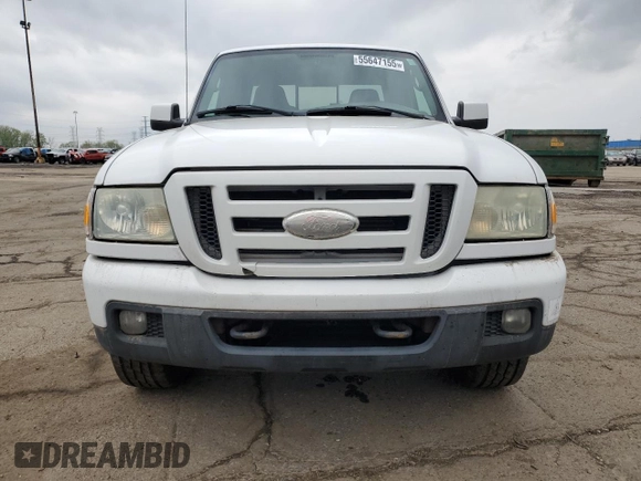 2007 Ford Ranger XLT with VIN 1FTZR45E97PA17597, listed as a Copart auction lot 55647155 with 134,593 mi miles and Clean Title. Bid and sale history available at DreamBid. Image 5.