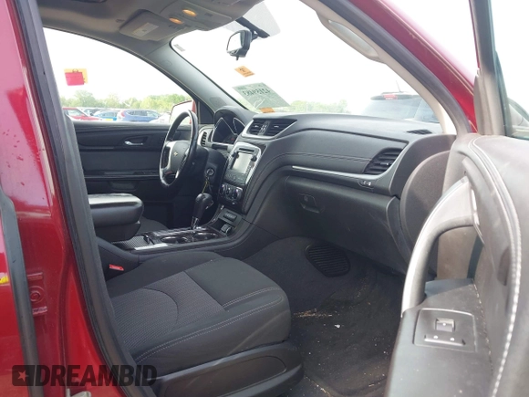 2015 Chevrolet Traverse LT with VIN 1GNKRGKD9FJ162100, listed as a IAAI auction lot 42159483 with 141,255 mi miles and . Bid and sale history available at DreamBid. Image 5.