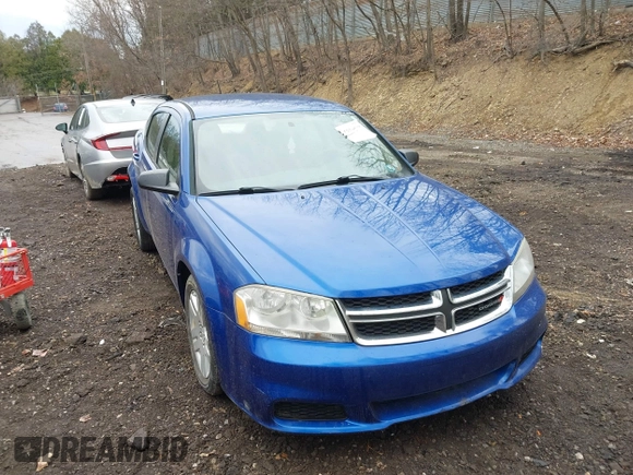 2013 Dodge Avenger SE with VIN 1C3CDZAB4DN628596, listed as a IAAI auction lot 41904599 with 56,791 mi miles and . Bid and sale history available at DreamBid. Image 17.