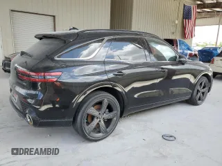 2022 Genesis GV70 2.5T with VIN KMUMADTB5NU034130, listed as a Copart auction lot 55062135 with Not Provided miles and Salvage Title. Bid and sale history available at DreamBid. Image 3.