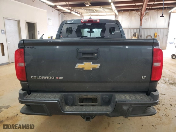 2017 Chevrolet Colorado 4WD LT with VIN 1GCGTCEN6H1247833, listed as a Copart auction lot 46676645 with 212,899 mi miles and Salvage Title. Bid and sale history available at carsss.com. Image 6.