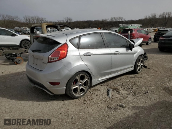 2015 Ford Fiesta ST with VIN 3FADP4GXXFM179165, listed as a Copart auction lot 49173445 with 208,889 mi miles and Salvage Title. Bid and sale history available at carsss.com. Image 3.