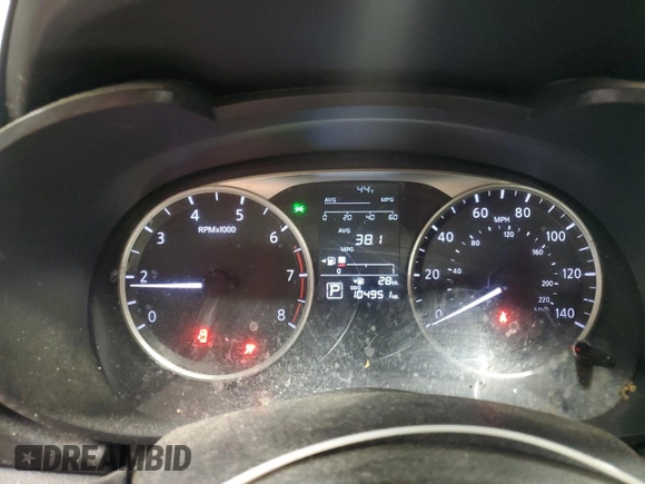 2020 Nissan Versa S with VIN 3N1CN8DV2LL911847, listed as a Copart auction lot 50497725 with 104,951 mi miles and Salvage Title. Bid and sale history available at carsss.com. Image 9.