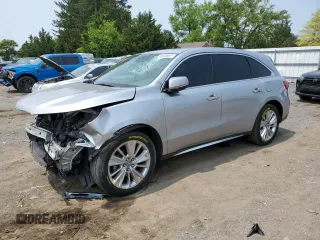 2017 Acura MDX Technology z VIN 5J8YD4H56HL008212, wystawiony jako Copart lot #59303895 z przebiegiem 5 145 mil mil oraz Szkoda całkowita • Salvage title. Historia ofert i sprzedaży dostępna na DreamBid. Obrazek 1.