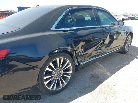 2017 Lincoln Continental Select with VIN 1LN6L9SK0H5614805, listed as a IAAI auction lot 41859275 with 123,655 mi miles. Bid and sale history available at carsss.com. Image 6.