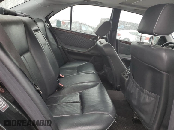 2001 Mercedes-Benz E-Class with VIN WDBJF65J31B203461, listed as a Copart auction lot 44416005 with 179,335 mi miles and Salvage Title. Bid and sale history available at carsss.com. Image 10.