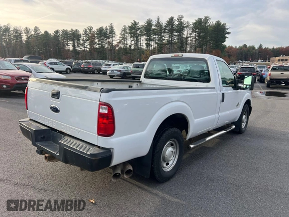 2015 Ford F-350 XL with VIN 1FTRF3AT9FEC55001, listed as a Copart auction lot 81561384 with 161,579 mi miles and Clean Title. Bid and sale history available at DreamBid. Image 4.