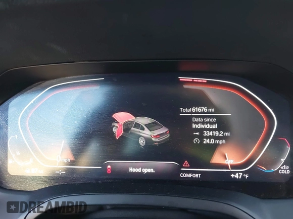 2019 BMW 3 Series 330i с VIN WBA5R1C52KAJ98373, выставлен на аукционе IAAI как лот 41555608 с пробегом 61 676 миль миль и . История ставок и продаж доступна на DreamBid. Изображение 7.