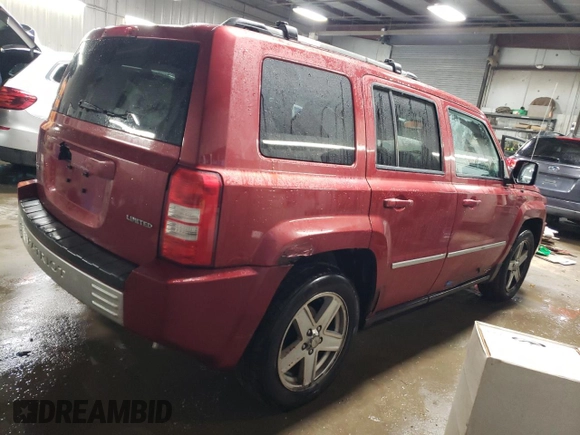 2010 Jeep Patriot Limited with VIN 1J4NF4GBXAD507270, listed as a Copart auction lot 87033294 with 153,546 mi miles and Clean Title. Bid and sale history available at DreamBid. Image 3.