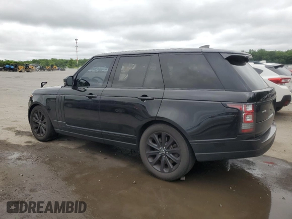 2017 Land Rover Range Rover HSE с VIN SALGS2FV0HA332994, выставлен на аукционе Copart как лот 59729005 с пробегом 125 699 миль миль и Списание • Salvage title. История ставок и продаж доступна на DreamBid. Изображение 2.