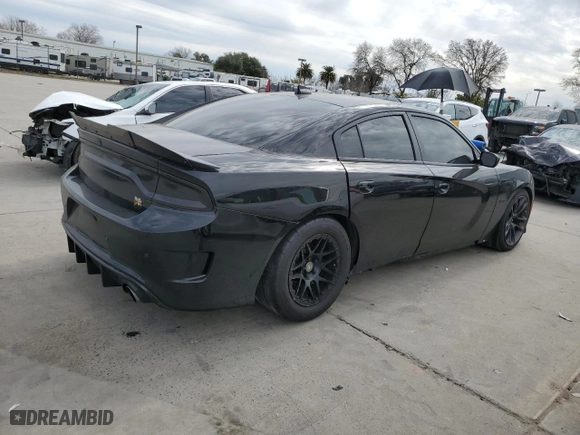 2022 Dodge Charger Scat Pack with VIN 2C3CDXGJ7NH217254, listed as a Copart auction lot 46523555 with 30,318 mi miles and Salvage Title. Bid and sale history available at carsss.com. Image 3.