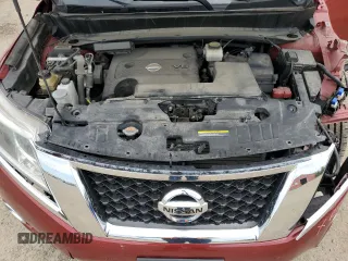 2015 Nissan Pathfinder SL with VIN 5N1AR2MM5FC675140, listed as a Copart auction lot 64462805 with 186,797 mi miles and Clean title. Bid and sale history available at DreamBid. Image 12.