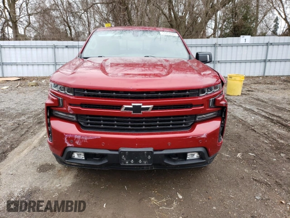 2019 Chevrolet Silverado 1500 RST with VIN 1GCRYEEK8KZ299758, listed as a Copart auction lot 50456085 with 61,593 mi miles and Clean Title. Bid and sale history available at DreamBid. Image 5.