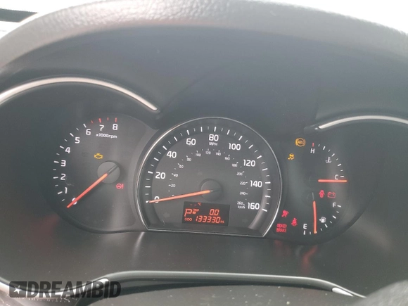 2014 Kia Sorento LX with VIN 5XYKT3A66EG543360, listed as a Copart auction lot 53650595 with 133,330 mi miles and Salvage Title. Bid and sale history available at carsss.com. Image 9.