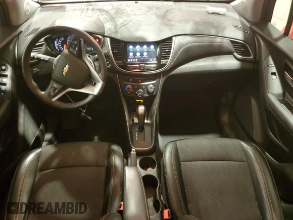 2018 Chevrolet Trax LT with VIN 3GNCJPSB0JL223720, listed as a Copart auction lot 53514395 with 60,520 mi miles and Salvage Title. Bid and sale history available at DreamBid. Image 8.