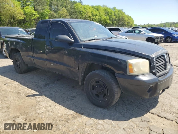 2007 Dodge Dakota ST with VIN 1D7HE22K37S218162, listed as a Copart auction lot 51608315 with 232,062 mi miles and Salvage Title. Bid and sale history available at DreamBid. Image 4.