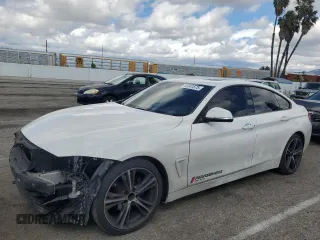 2018 BMW 4 Series 430i z VIN WBA4J1C5XJBM10559, wystawiony jako Copart lot #48241575 z przebiegiem 96 082 mil mil oraz Szkoda całkowita • Salvage title. Historia ofert i sprzedaży dostępna na DreamBid. Obrazek 1.