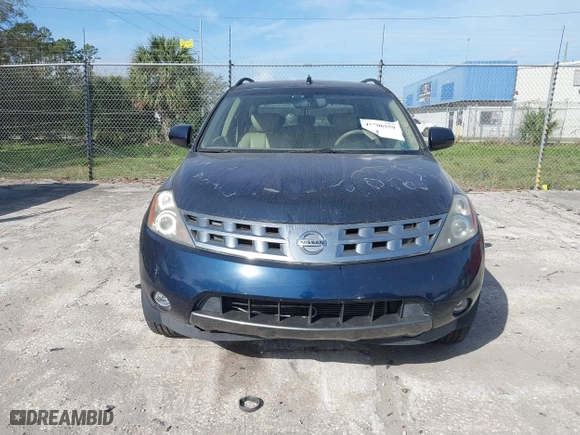 2005 Nissan Murano SL with VIN JN8AZ08W25W403652, listed as a IAAI auction lot 41706559 with 119,253 mi miles. Bid and sale history available at carsss.com. Image 6.