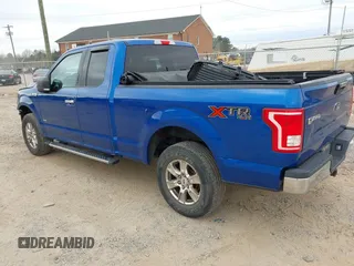 2017 Ford F-150 XL with VIN 1FTEX1EP9HFA02612, listed as a IAAI auction lot 41748042 with 78,859 mi miles. Bid and sale history available at carsss.com. Image 3.