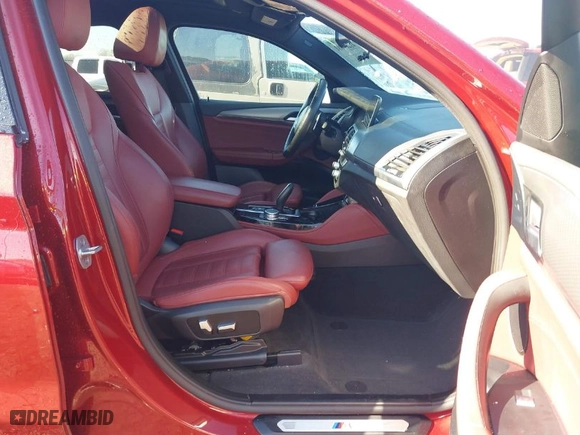 2021 BMW X4 xDrive30i with VIN 5UX2V1C0XM9H70348, listed as a IAAI auction lot 41209981 with 45,706 mi miles. Bid and sale history available at carsss.com. Image 5.