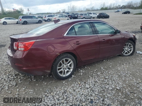 2015 Chevrolet Malibu LT with VIN 1G11C5SL4FF116722, listed as a Copart auction lot 54410635 with 178,504 mi miles and Clean Title. Bid and sale history available at DreamBid. Image 3.